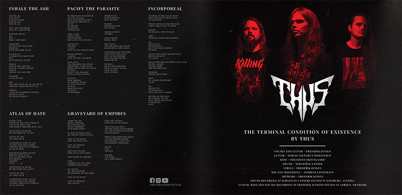 Vinyl “The Terminal Condition of Existence” - 12” blue swirl with gatefold